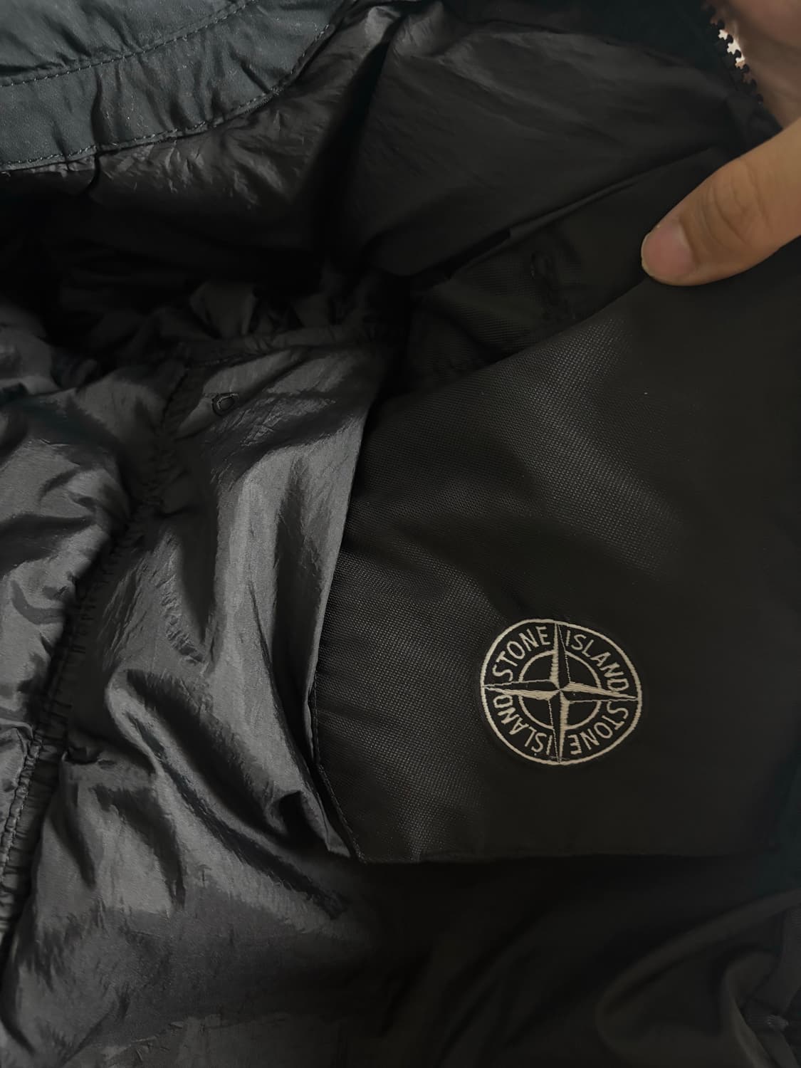 스톤아일랜드 크링클랩스 후드 패딩 [m] 상품이미지7