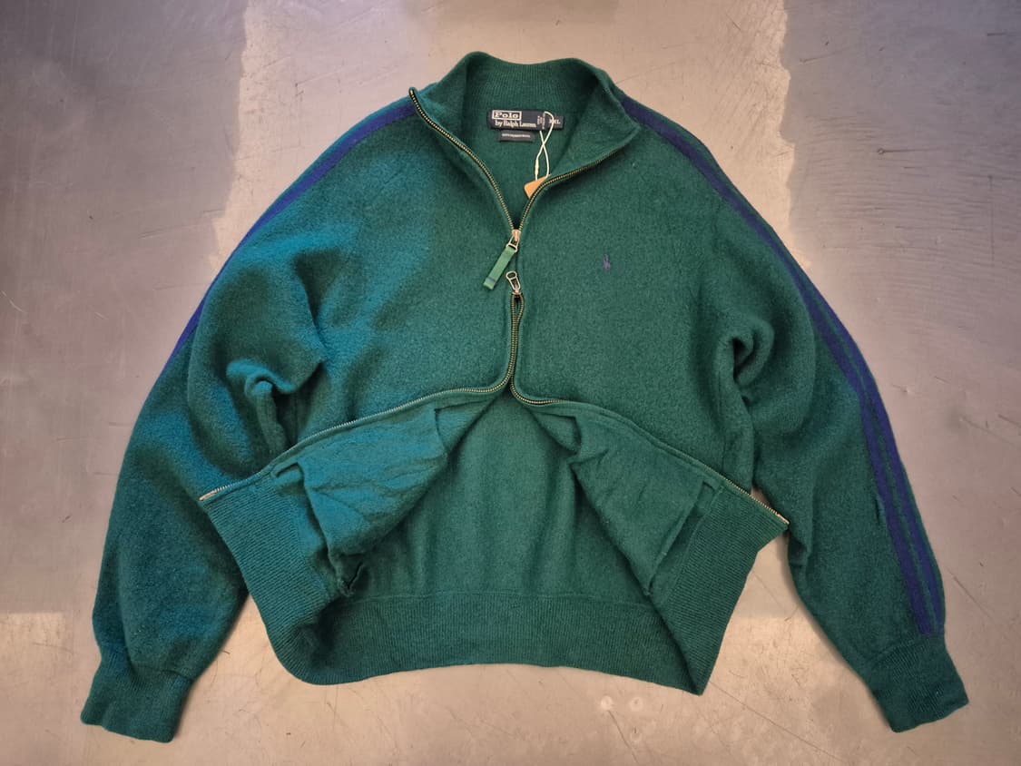 00s 폴로랄프로렌 메리노울 짚업 니트 상품이미지2