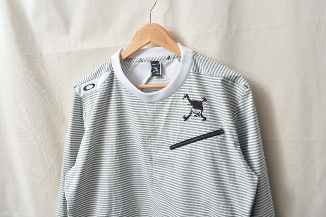 오클리 재팬 크루넥 나일론 맨투맨 XL M0140 상품이미지3