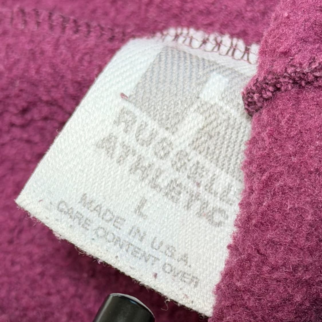 90s Russell sweat pant purple L USA 상품이미지7