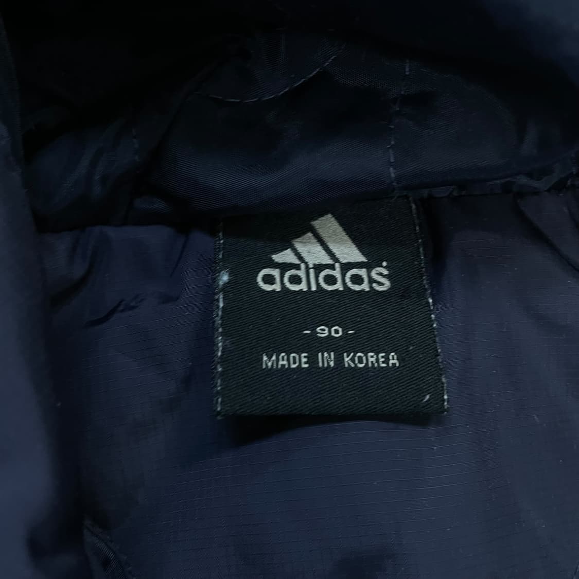 아디다스 올드스쿨 후드 점퍼 네이비 상품이미지4