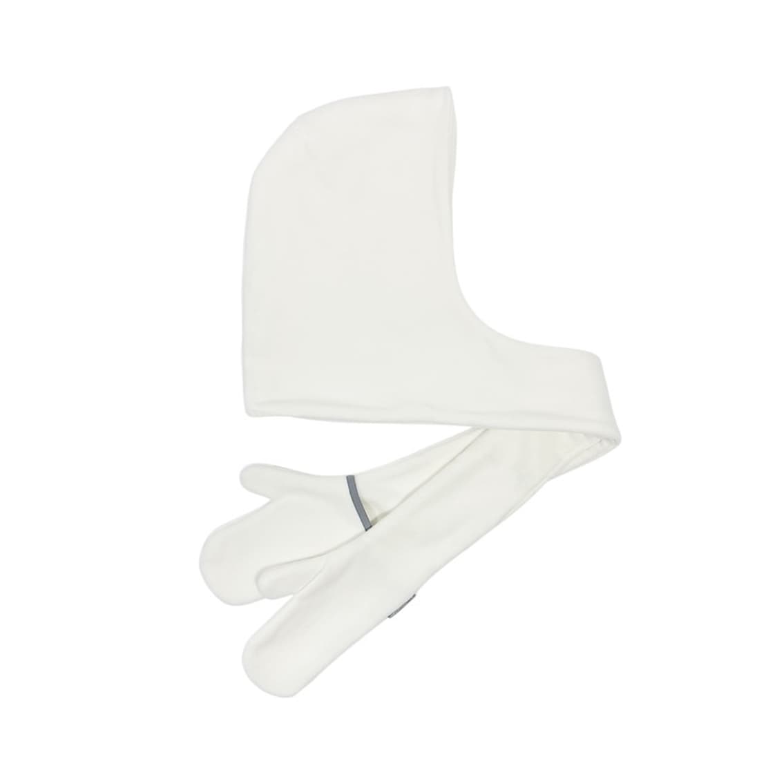 지초이 컴포트 24-006 플리스 후디드 글러브 스카프 아이보리 상품이미지1