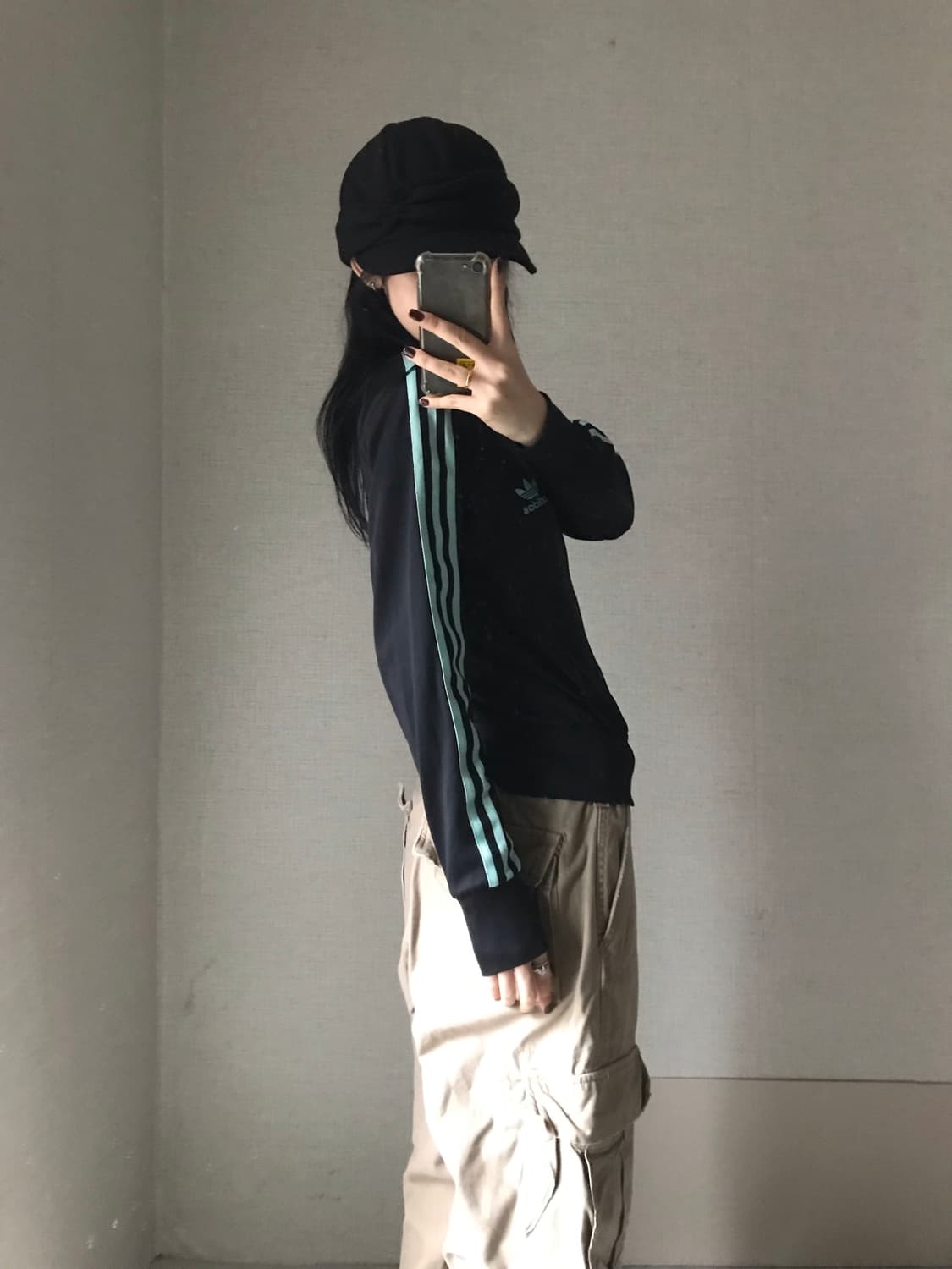 아디다스 블랙 민트 져지 상품이미지2