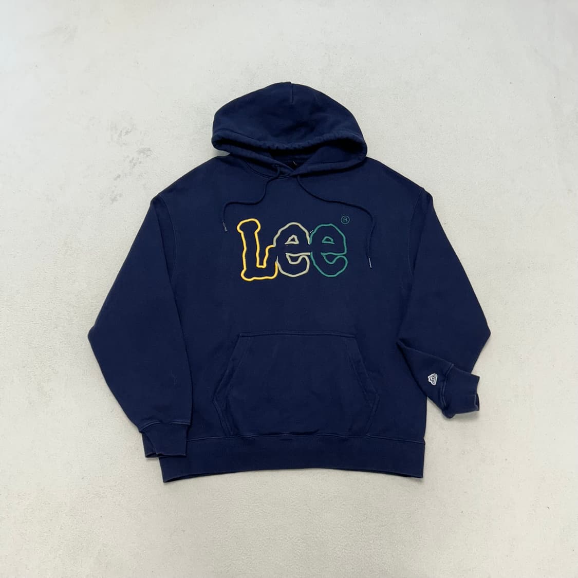 LEE navy hoodie 상품이미지4