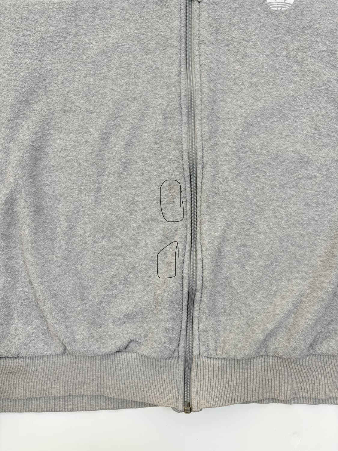 아디다스 부클 트랙탑 져지 그레이 상품이미지5