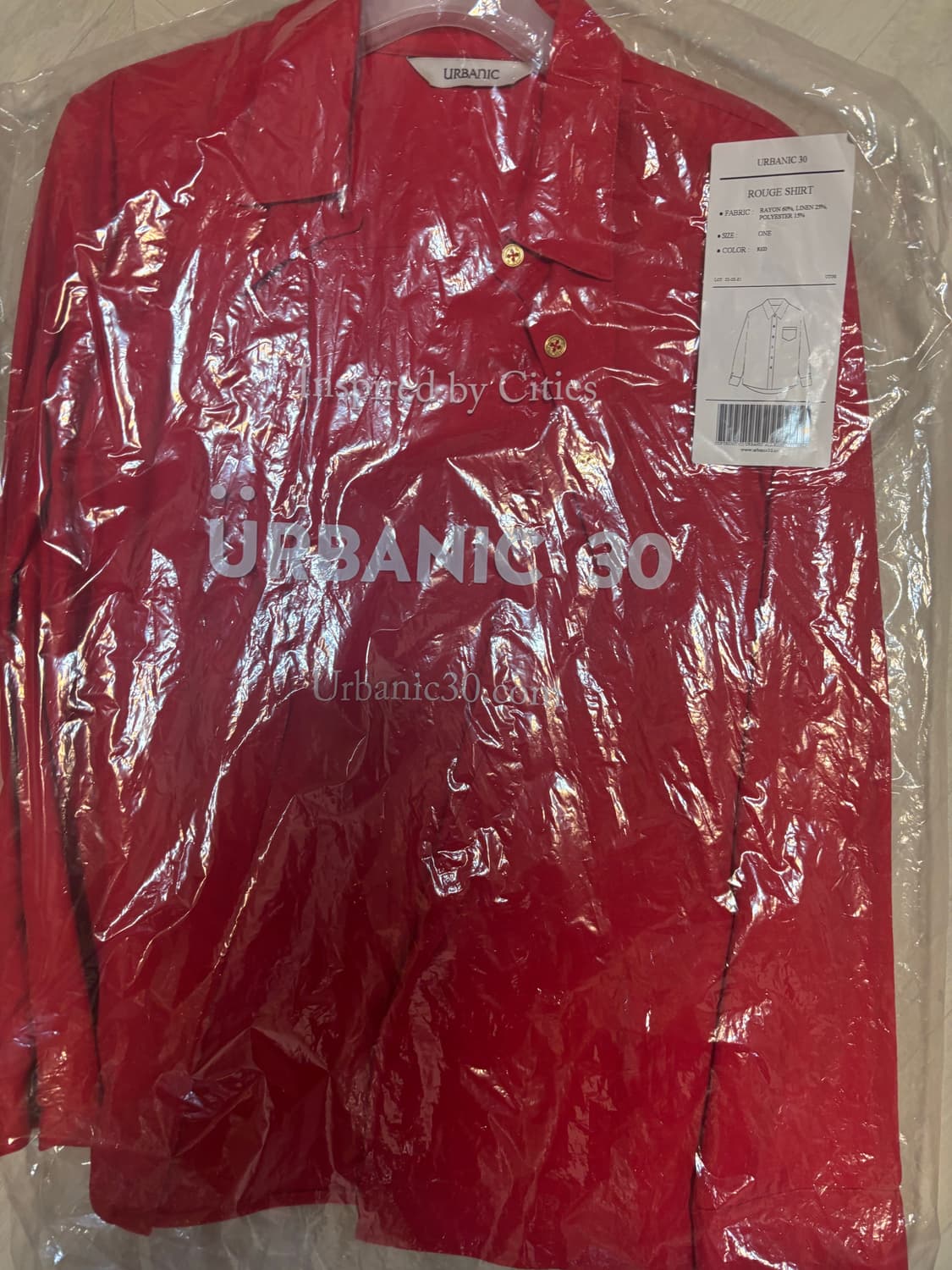 얼바닉 rouge shirt 상품이미지2