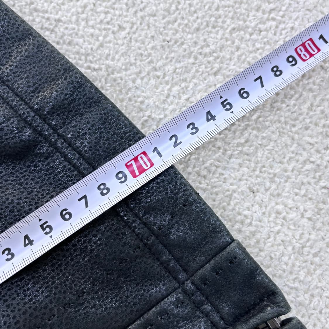 95 코오롱패션 토끼털 가죽 자켓 0326E 상품이미지5