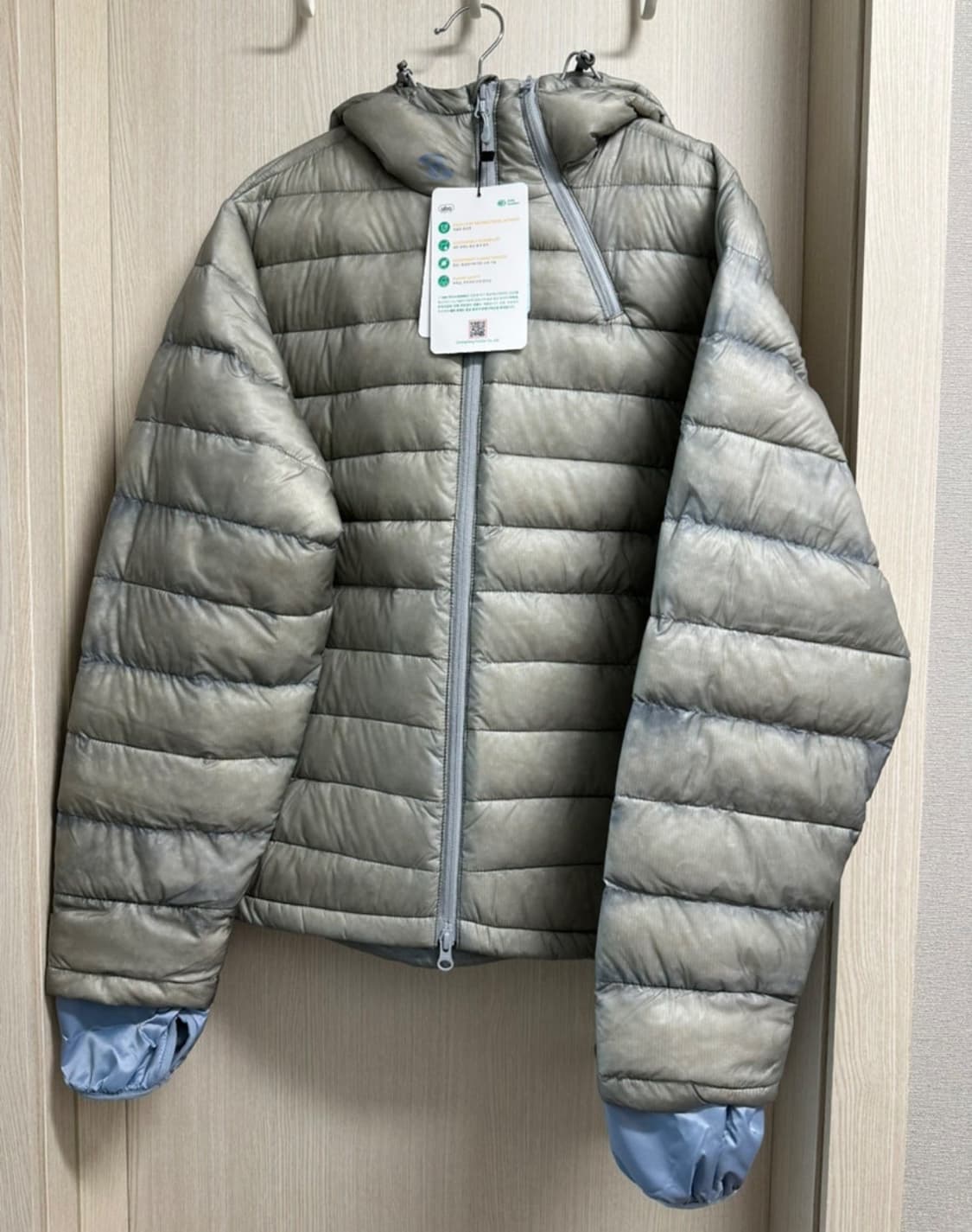 25fw 산산기어 서픽스푸퍼 그레이 4 size 상품이미지1