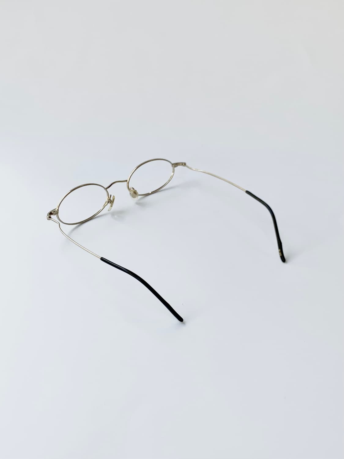 [픽키-611] 골드 오벌 메탈 안경 데드스탁 빈티지 클래식 프레임 상품이미지5
