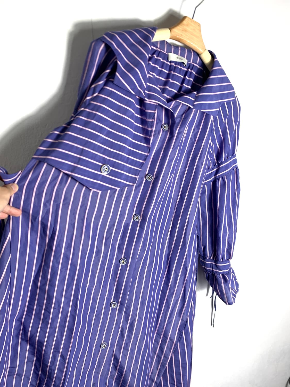 오즈세컨 오즈세컨자켓 원피스 한섬 트렌치코트 한섬자켓 롱원피스 상품이미지3