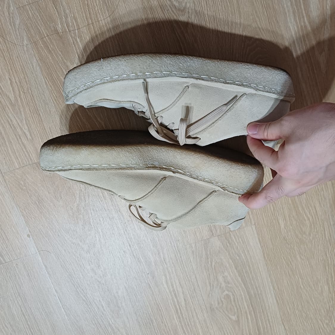 서브카테고리 SUB_F113 베이지 41사이즈(260~265) 팝니다 상품이미지4