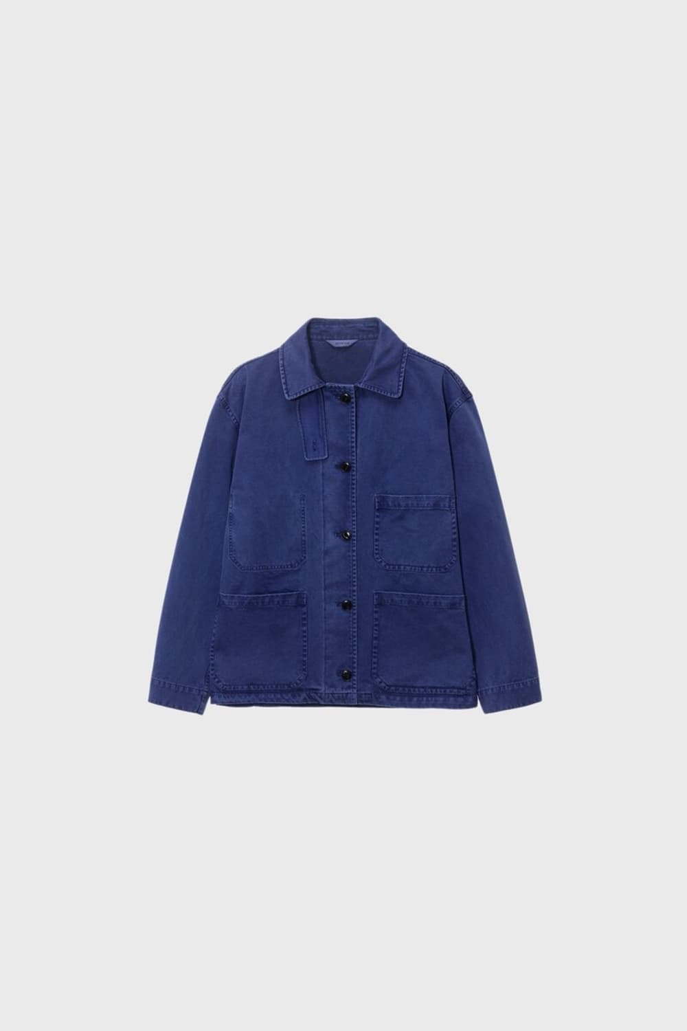 모노하 Cotton Dying Work Jacket (Blue) 상품이미지1