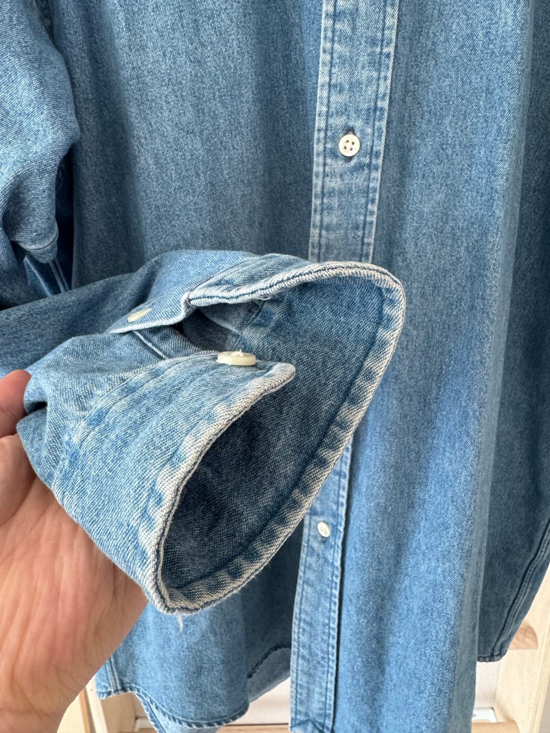 폴로 블레이크 데님셔츠 청셔츠 상품이미지7