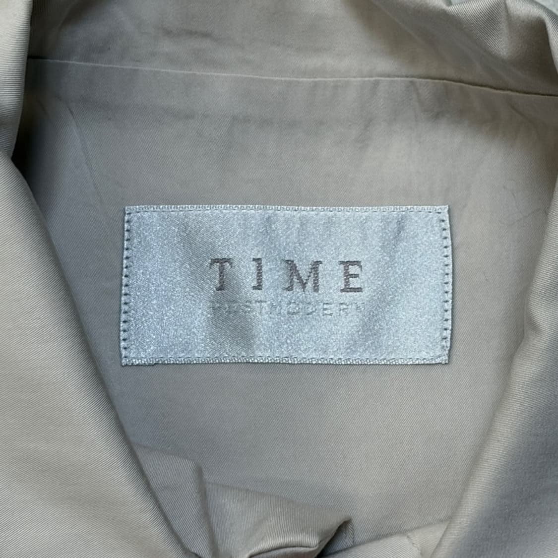 TIME HOMME 베이지 셔츠 95 상품이미지4