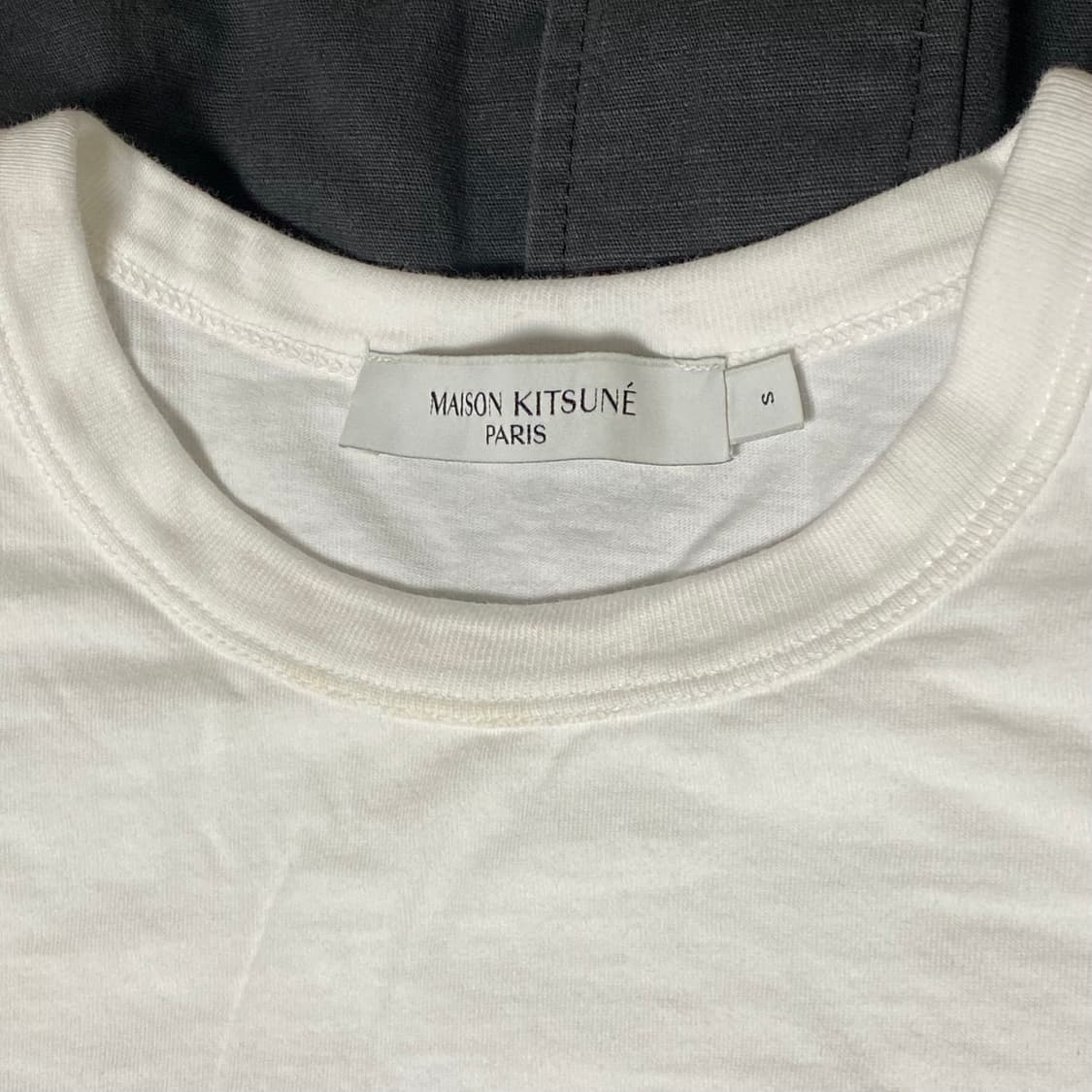 메종키츠네 폭스헤드 반팔티 S 상품이미지5