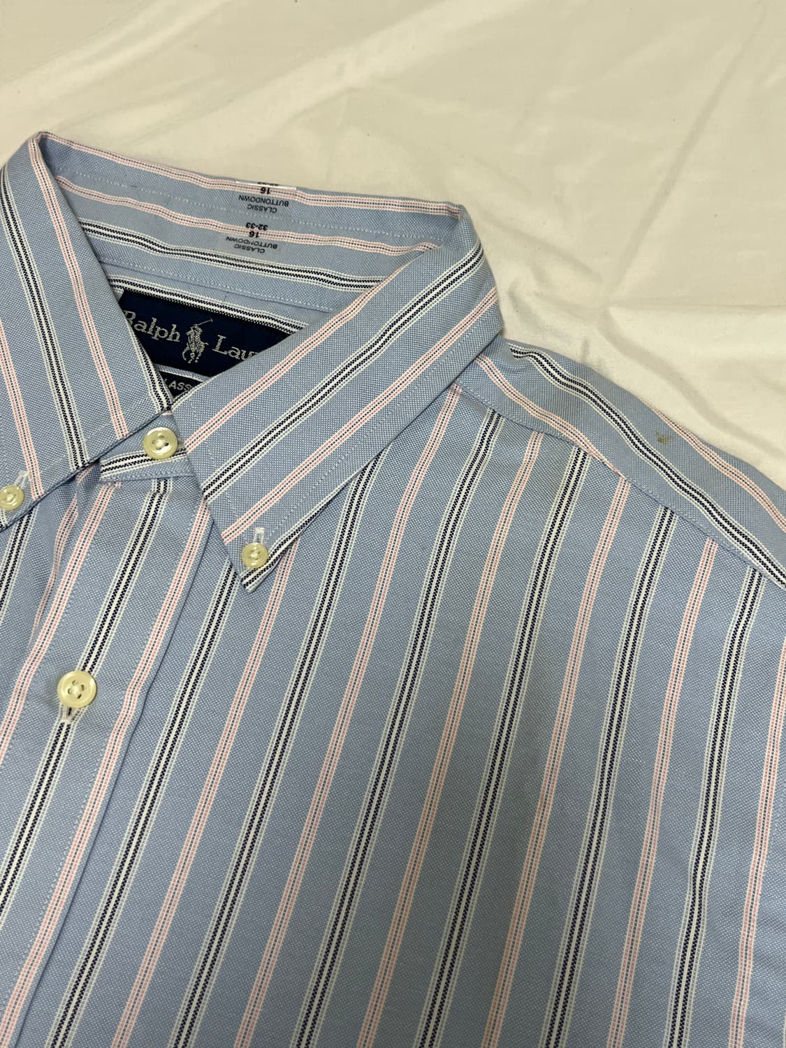 폴로 랄프로렌 클래식핏 긴팔 셔츠 16 32/33 상품이미지2