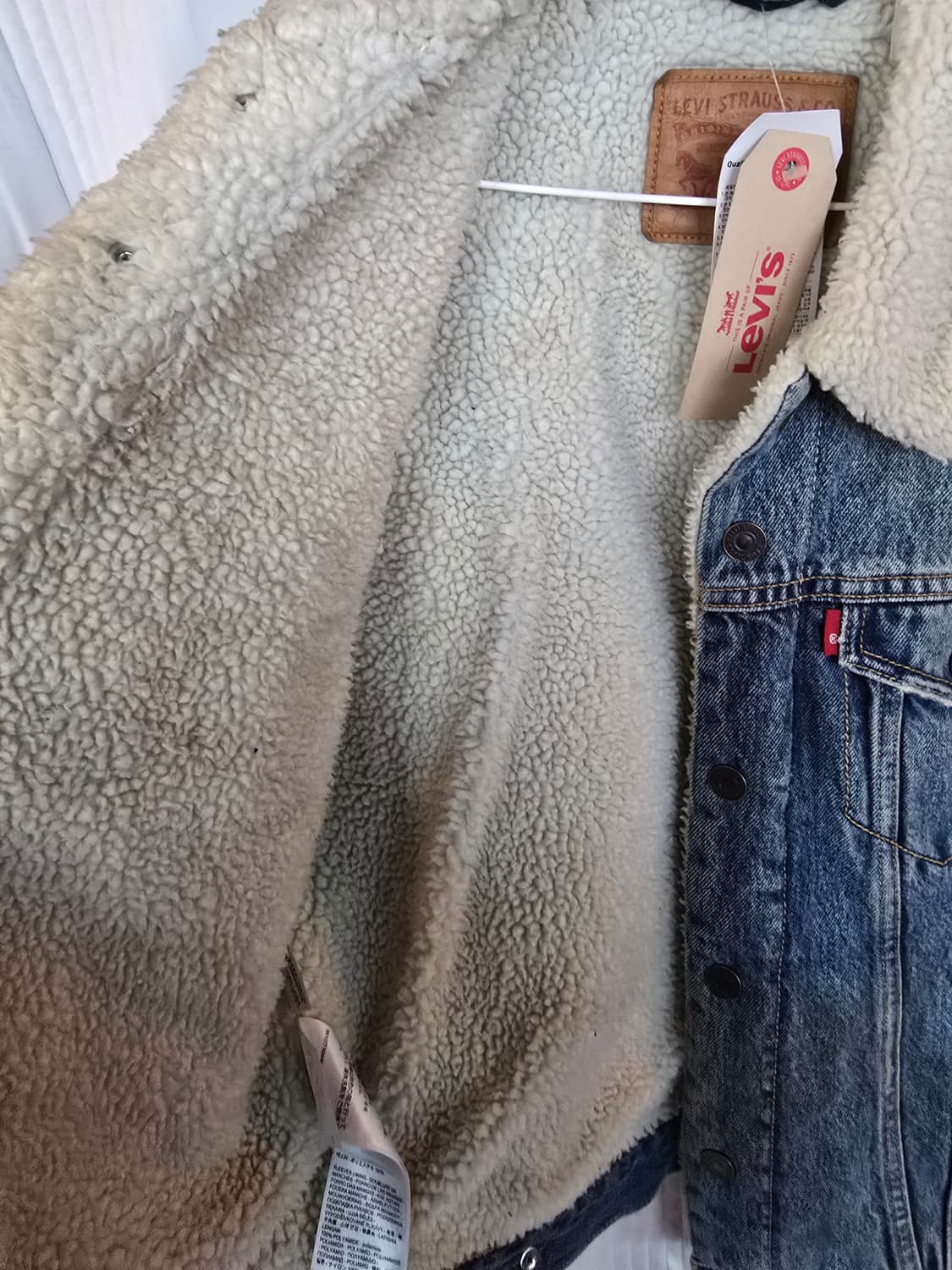리바이스 양털청자켓  상품이미지5