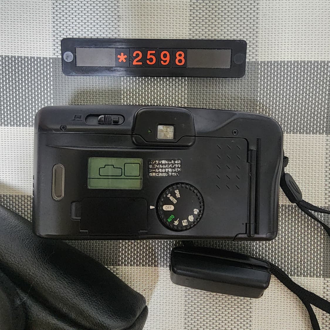 캐논 오토보이 S 파노라마 블랙바디 필름카메라 리모컨 파우치포함 상품이미지3