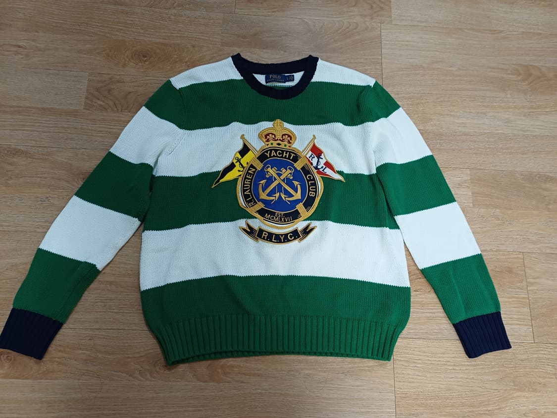 폴로 랄프로렌 요트 스트라이프 니트 스웨터 상품이미지2