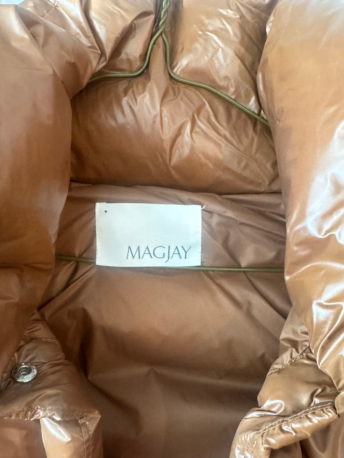 magjay 매그제이 푸퍼 베스트 브라운 상품이미지4