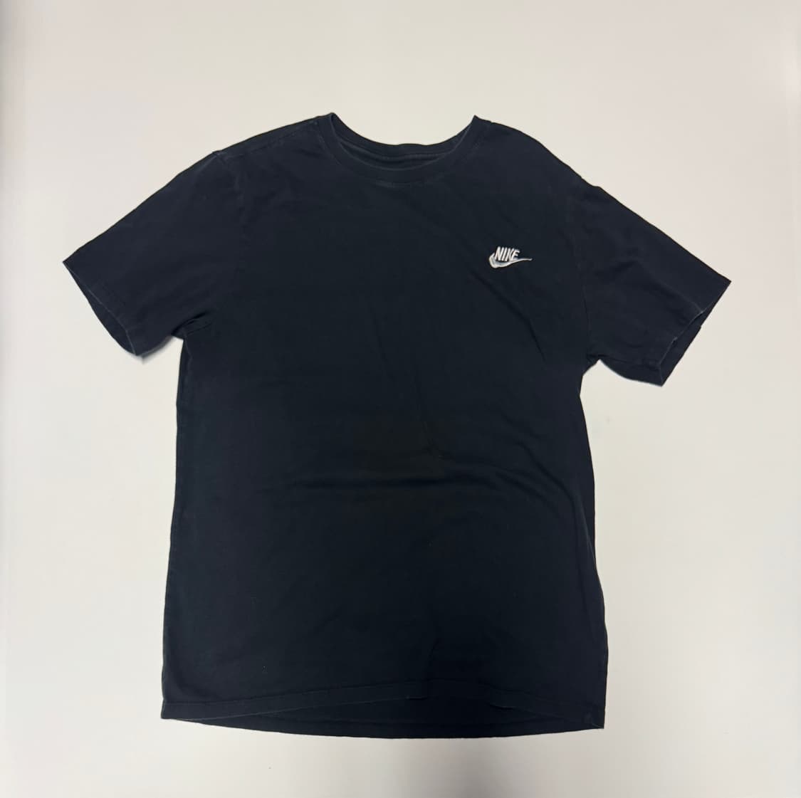나이키 Nike 기본 스우시 로고 반팔 티셔츠 블랙 M ~ L 상품이미지1