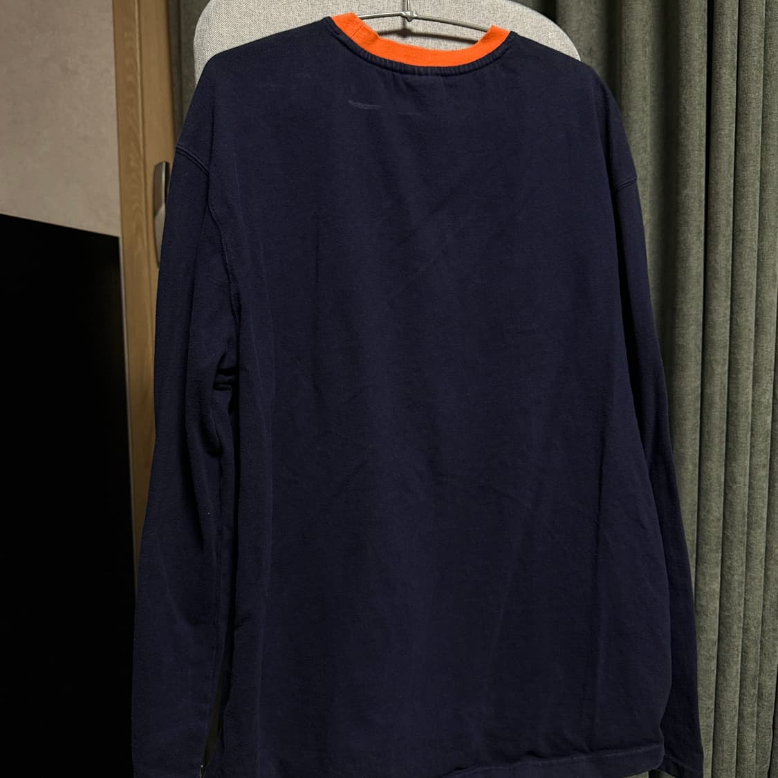 (멋짐주의)뉴에라 디트로이트 긴팔 티셔츠 네이비 2XL 상품이미지4