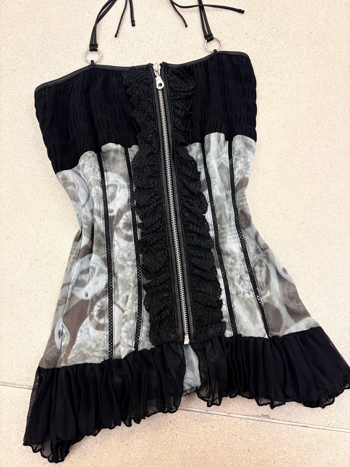 Ozz On 오리엔탈 홀터 탑 세트 상품이미지5