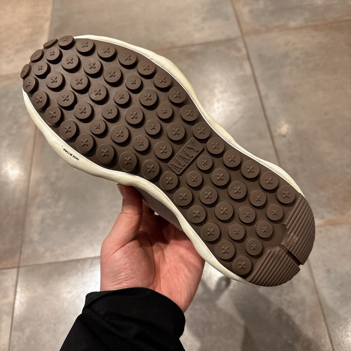 미하라 야스히로 OG솔 그레이 캔버스 러닝 스니커즈 상품이미지5