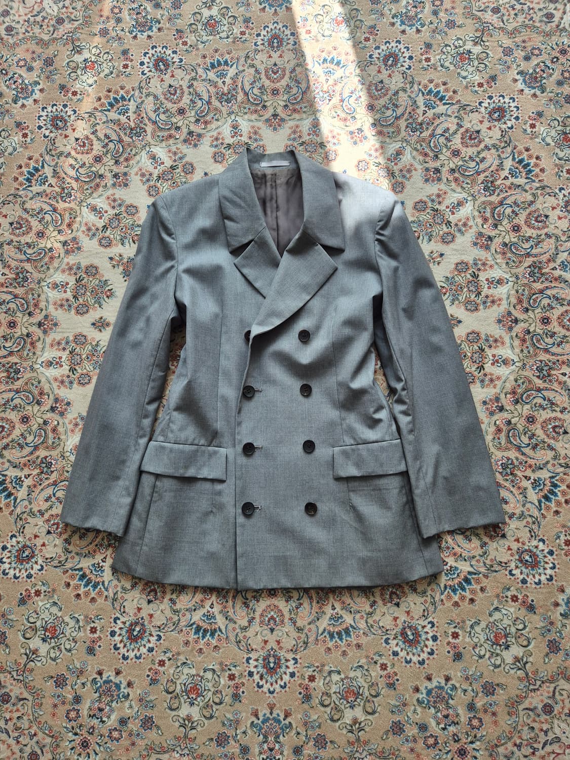 요지야마모토 더블 브레스티드 자켓 상품이미지1