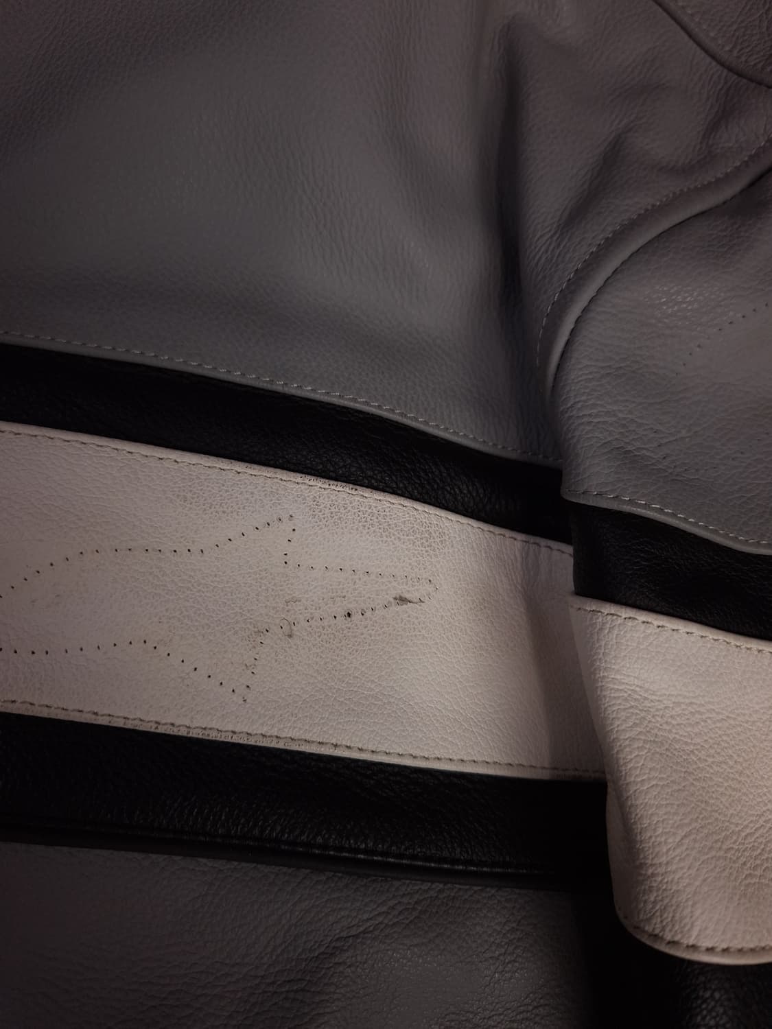 오리지날 알파인스타 리얼레더 레이싱 라이더자켓 상품이미지4