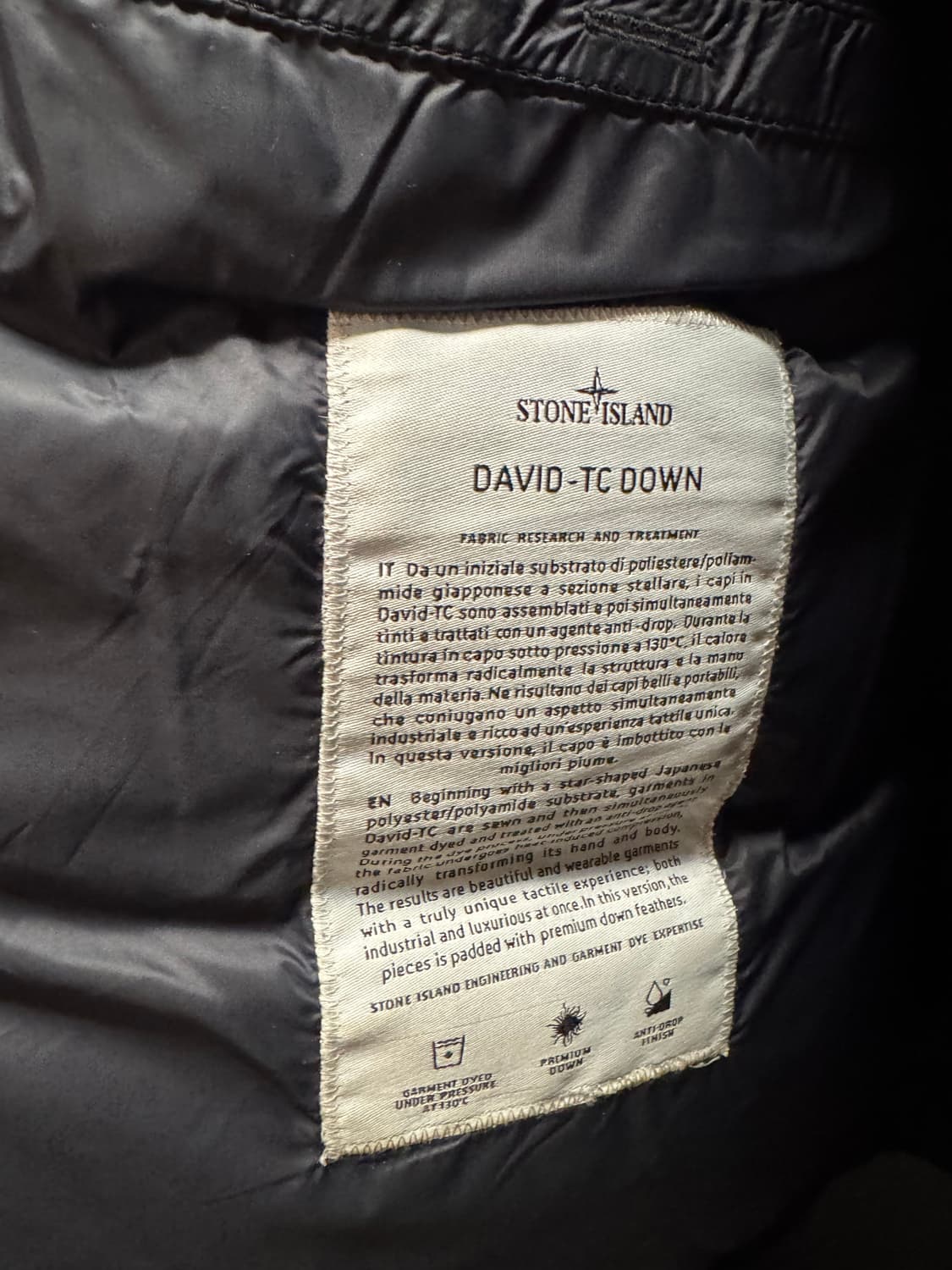 스톤아일랜드 다비드tc 패딩 상품이미지2