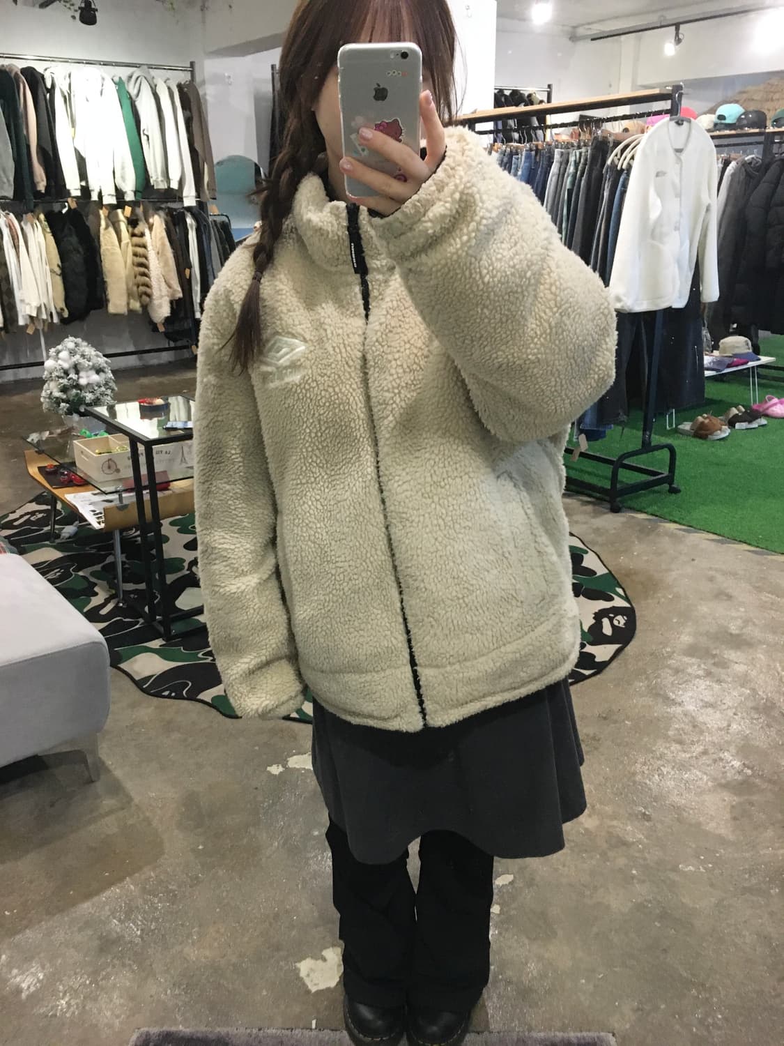 엄브로 리버시블 패딩 100사이즈 상품이미지5