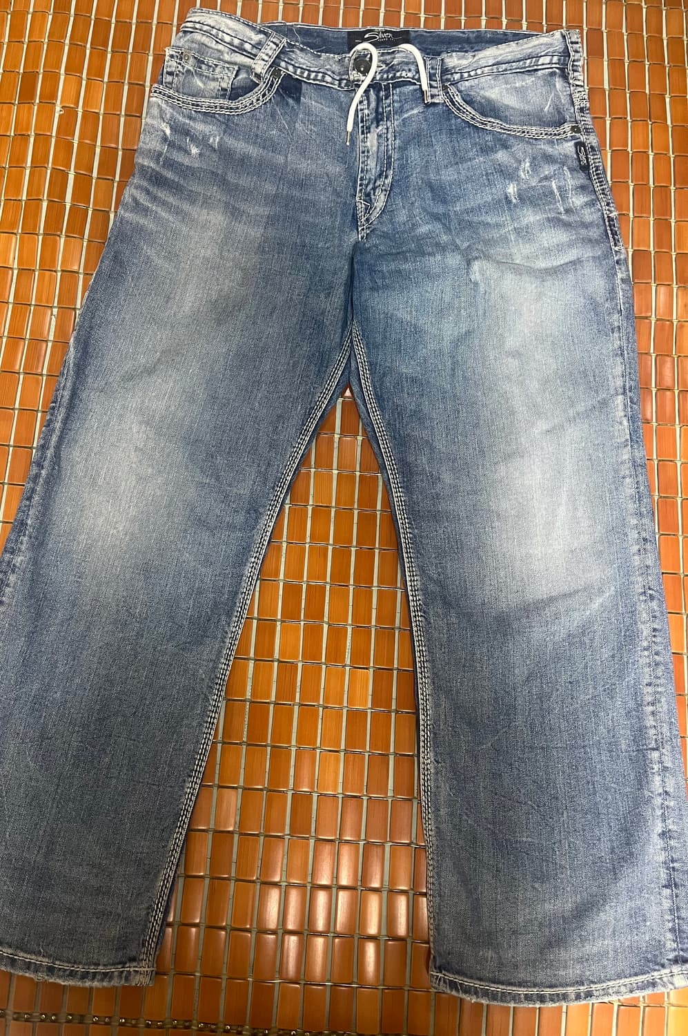 silver jeans co 1991 데님 팬츠 커스텀 상품이미지1
