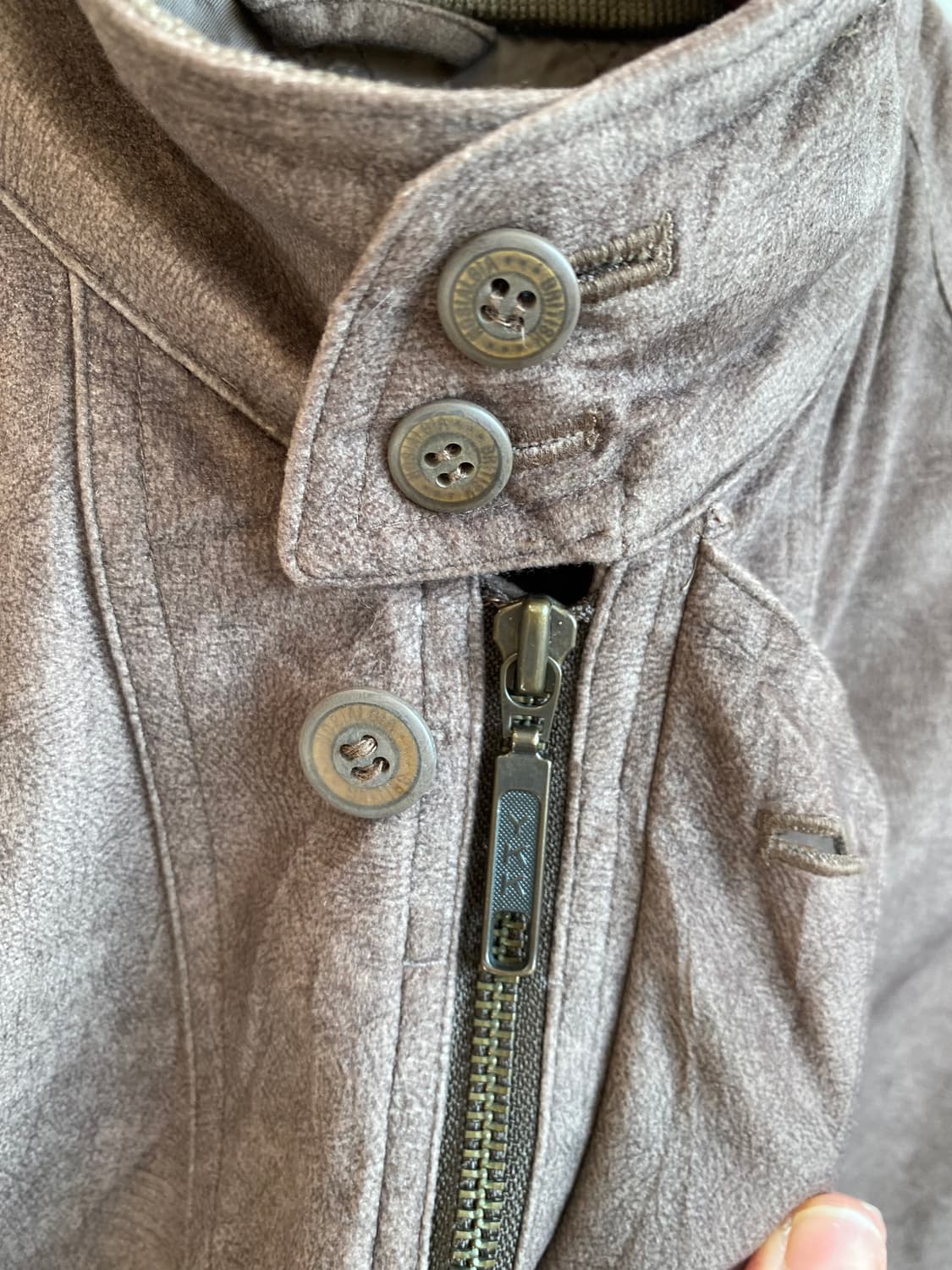 NICRO 스웨이드 블루종(MEN L) 상품이미지7