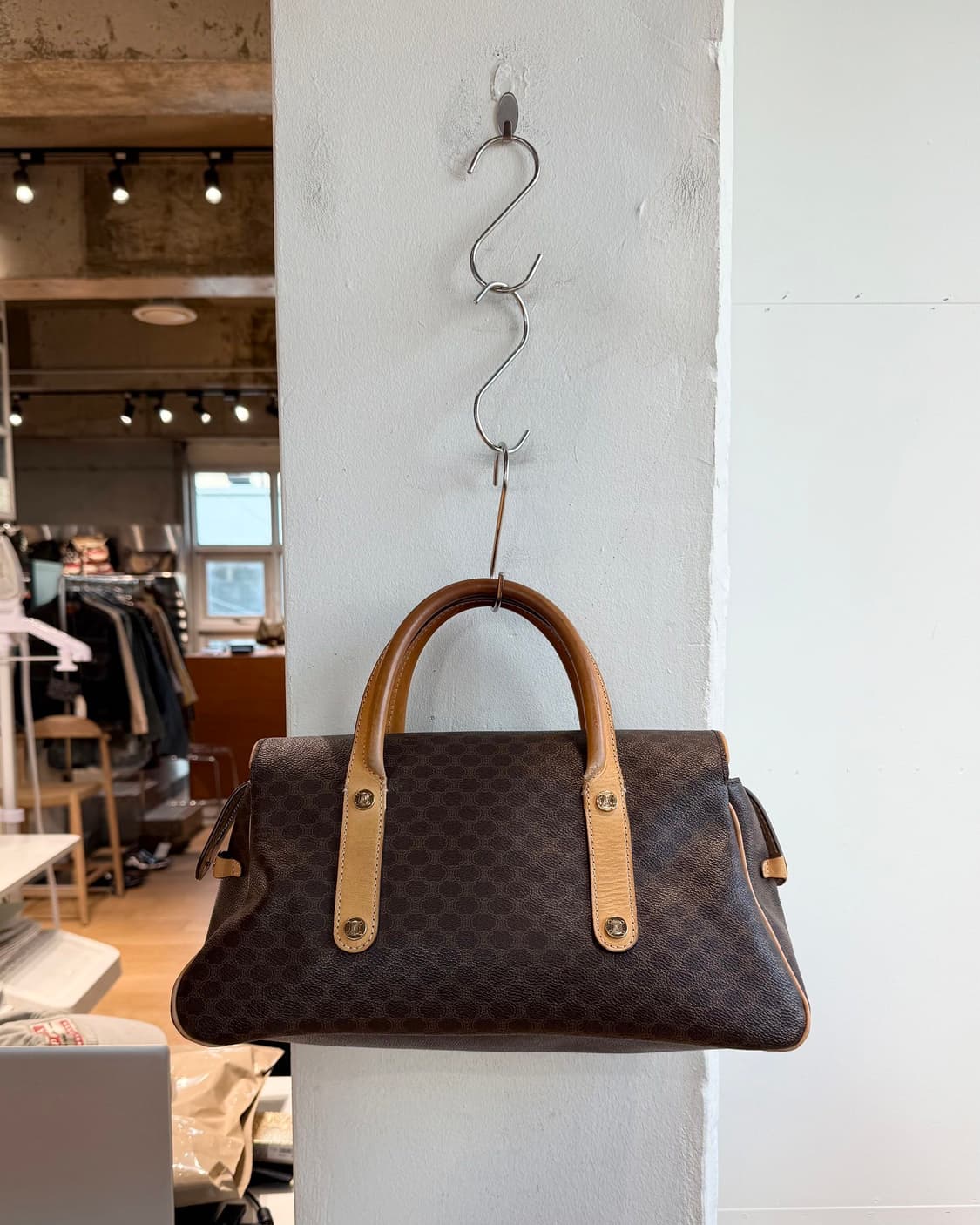 셀린느 브라운 마카담 토트백  상품이미지5