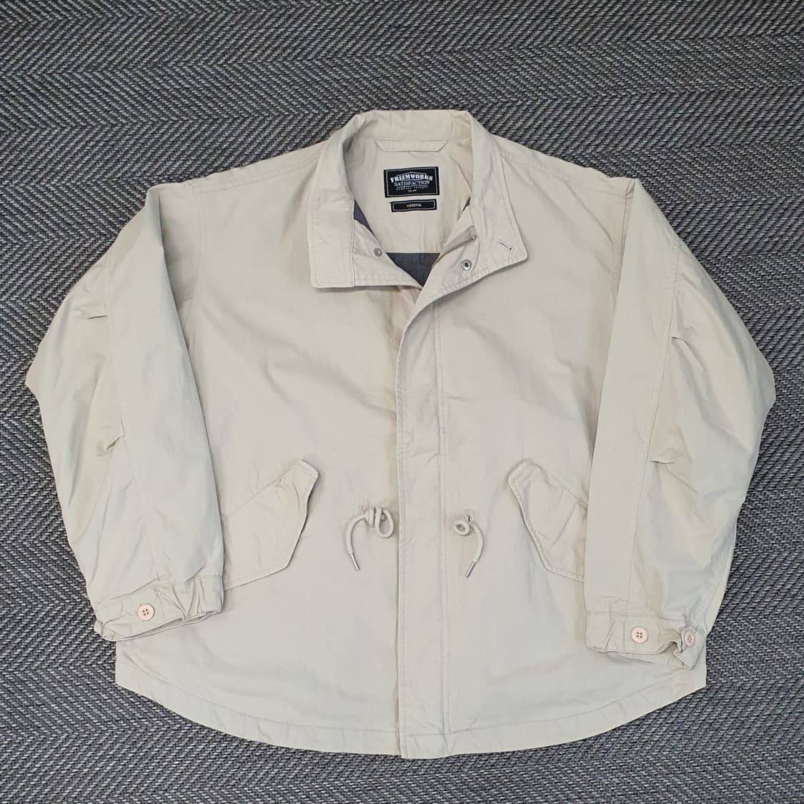 프리즘웍스 오버핏 피쉬테일 집업자켓 남자105 상품이미지3