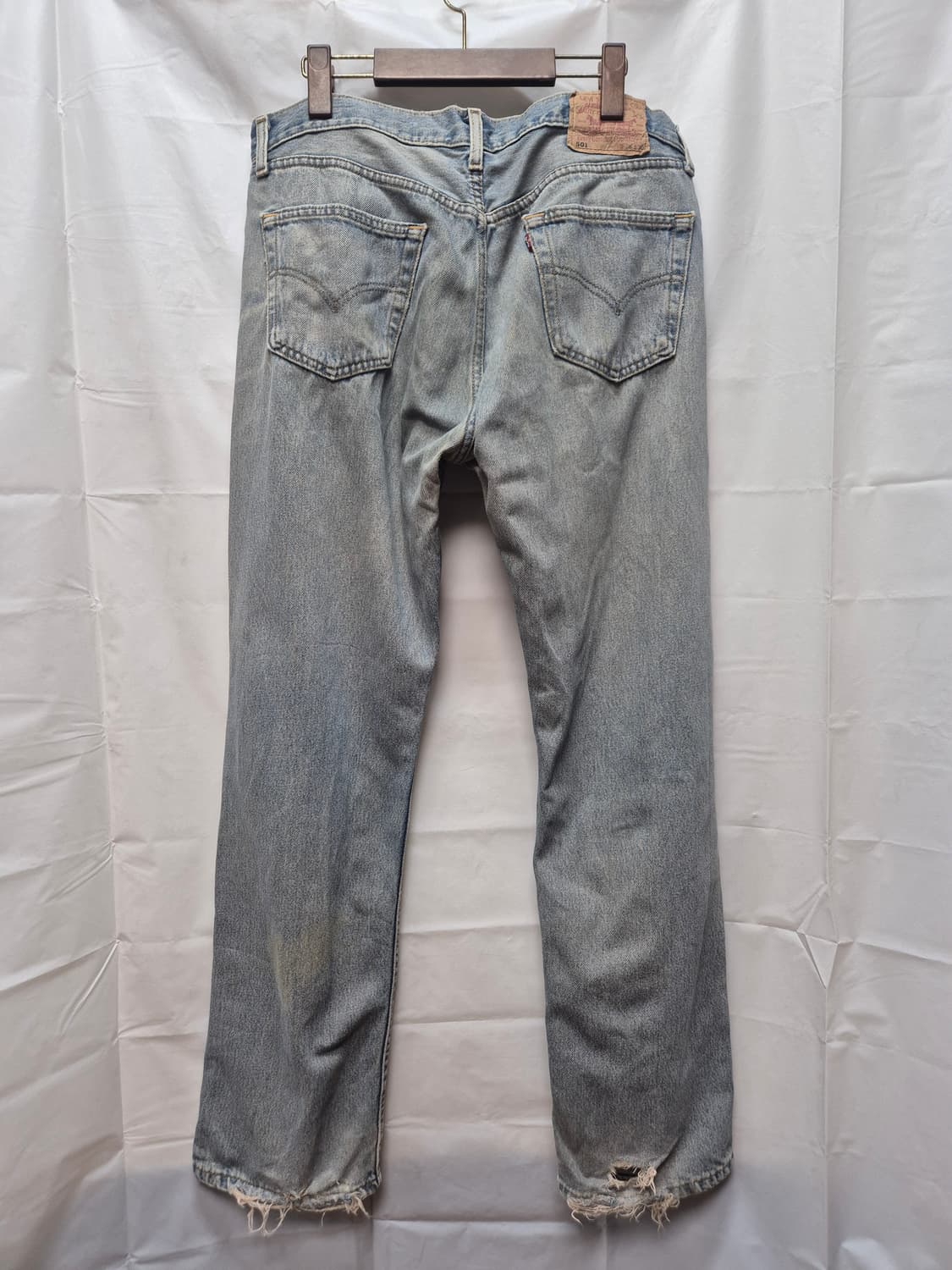 리바이스 501 데님 영국발 상품이미지6