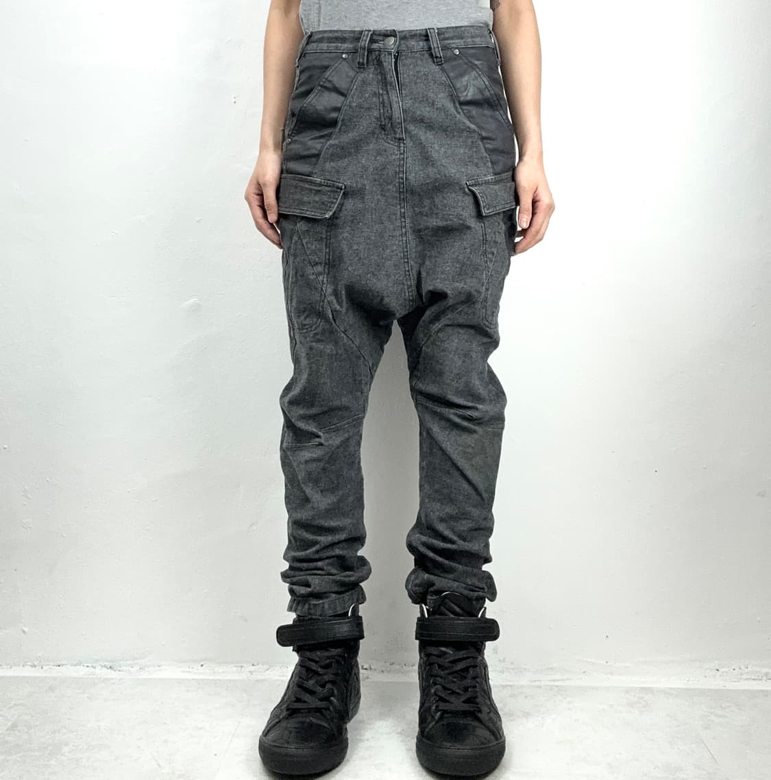 Tornado Mart Coated Panel Sarouel Cargo  상품이미지1