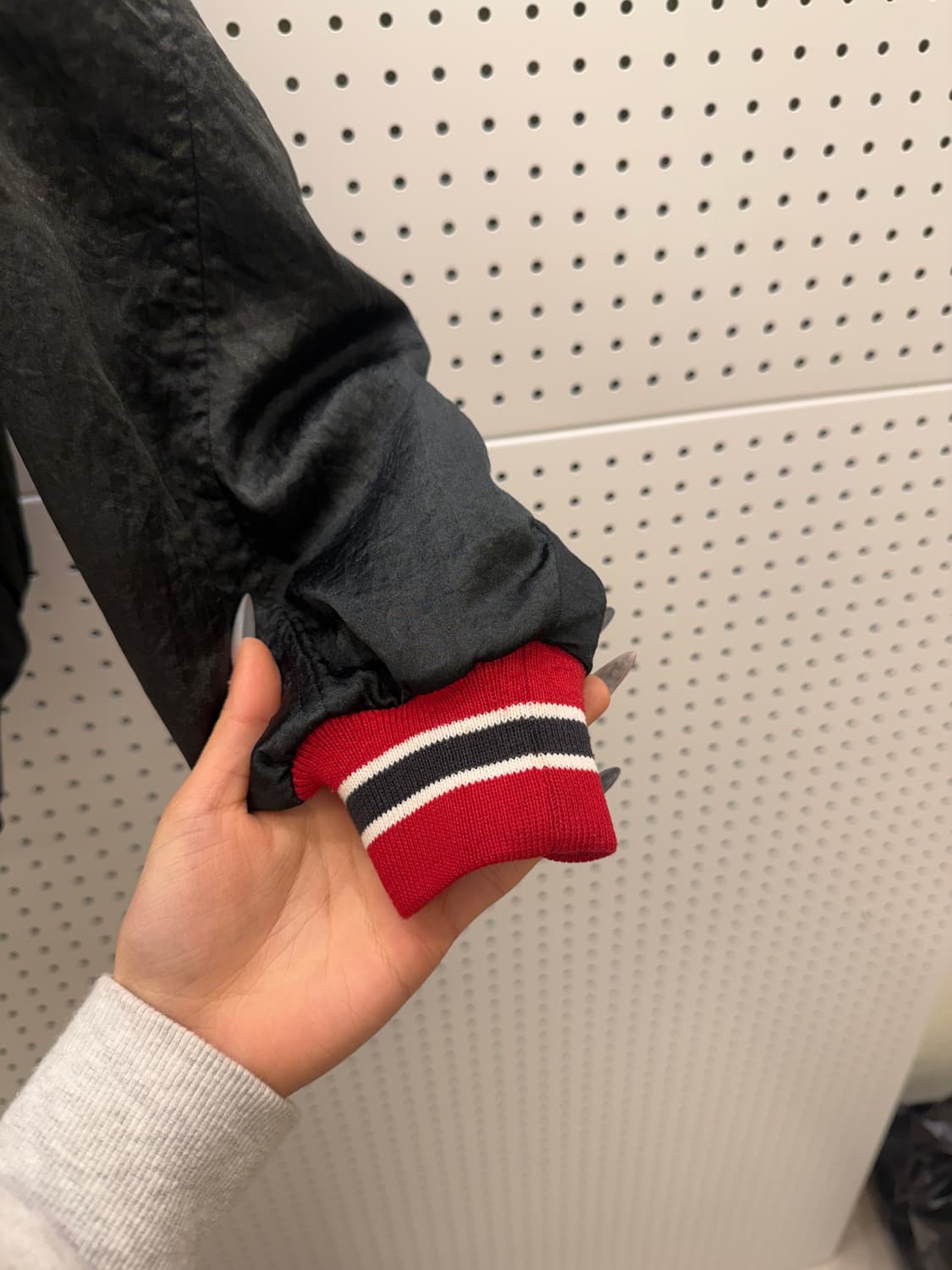 00s 아디다스 올드스쿨 사틴 바시티 자켓 U742 상품이미지4