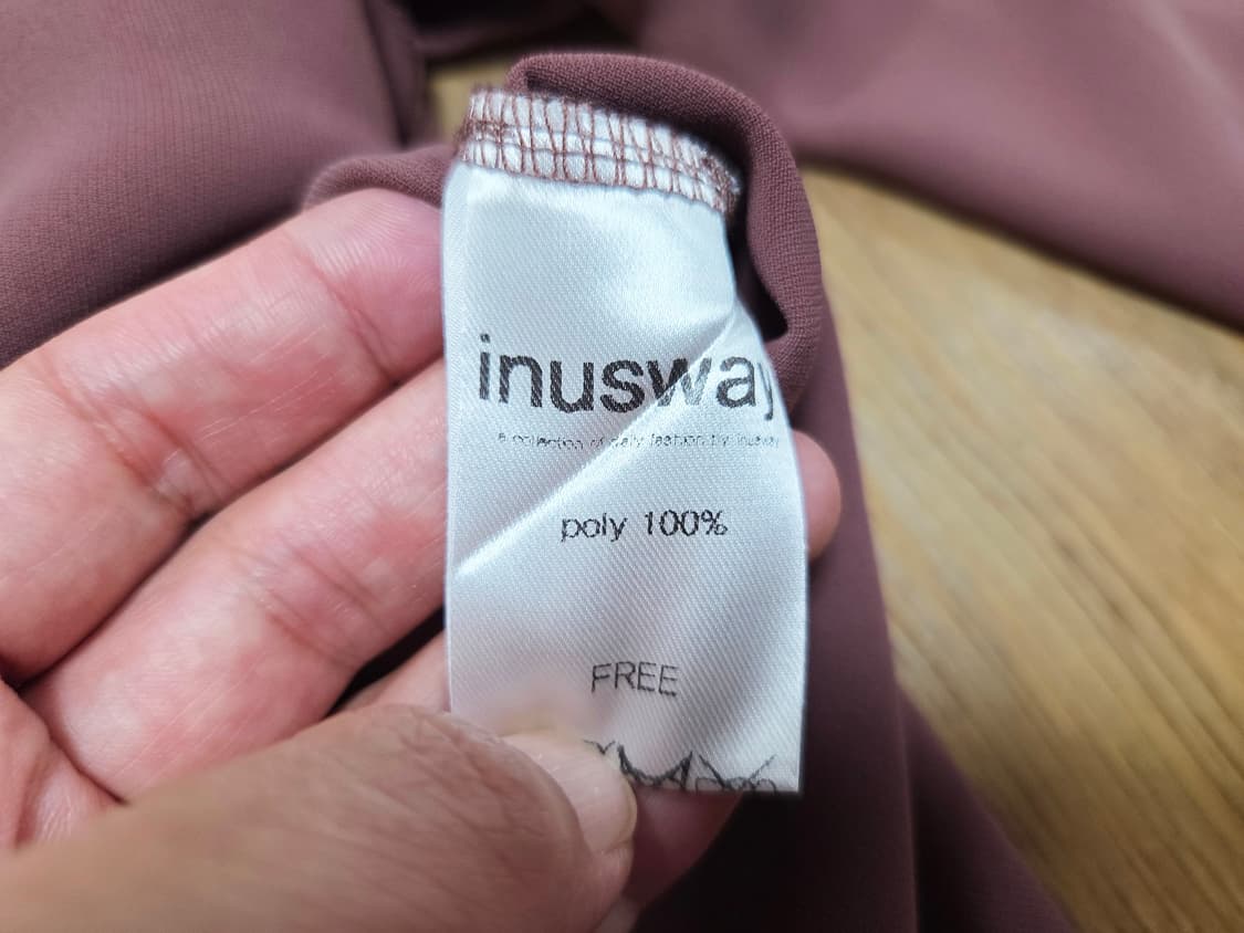 인어스웨이(INUSWAY) 카라 러플 블라우스 프리사이즈 새상품 상품이미지6