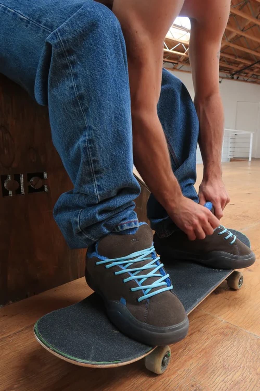 [US11] ERL VAMP 스케이트보드 스니커즈 새상품 상품이미지1