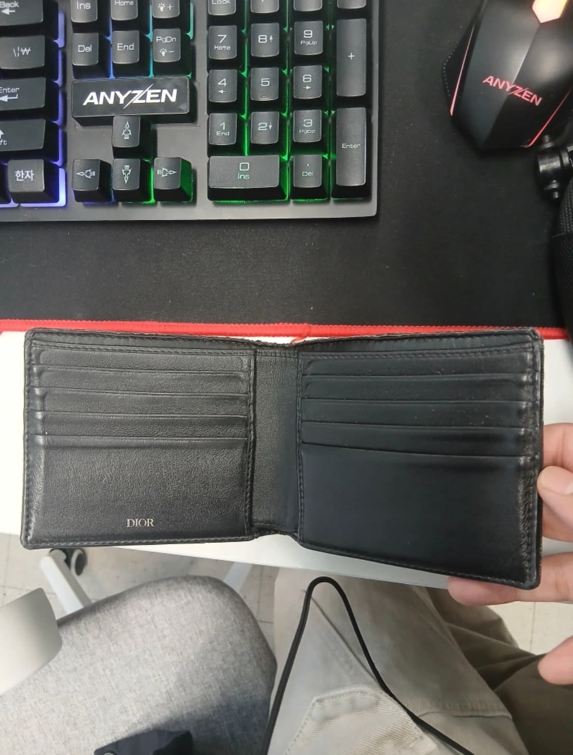 디올 반지갑 급처(정품) 상품이미지3