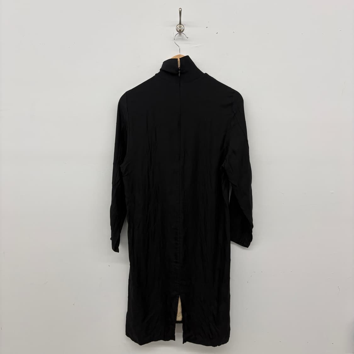 COS 블랙 롱 터틀넥 원피스 여성 S 상품이미지4