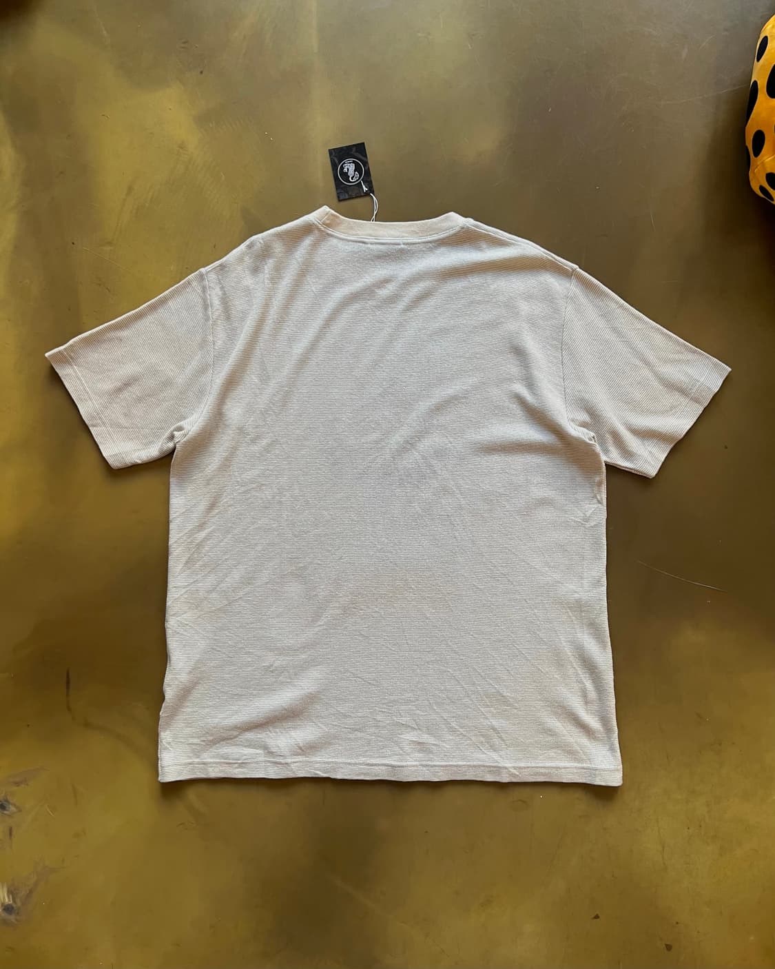 90s HIROKO KOSHINO Waffle 1/2 T-Shirt 상품이미지8