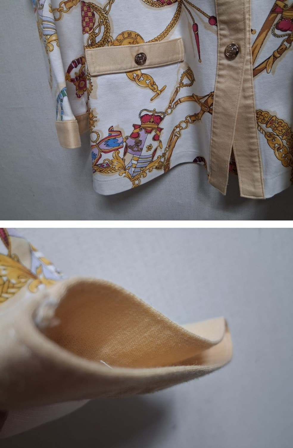 셀린느 가디건  패턴 면가디건 실켓면 여성77
면100 % 일본산 셀린느 상품이미지4