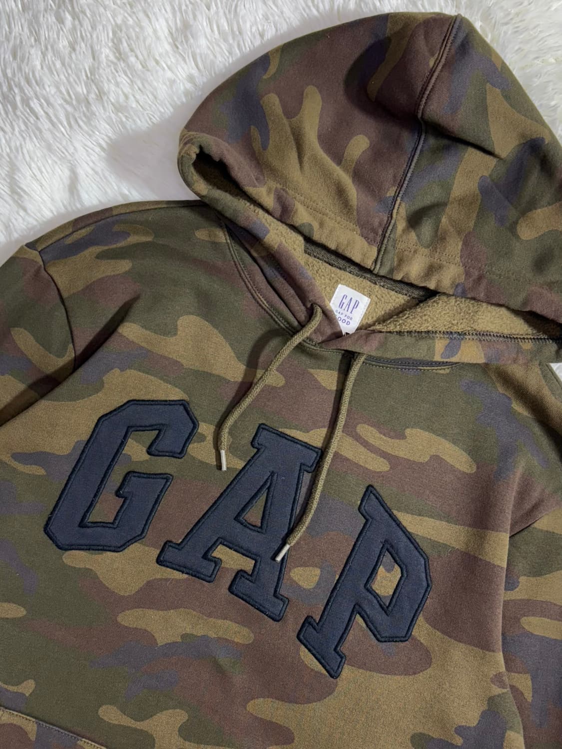 GAP 카모 빅로고 후드  상품이미지4