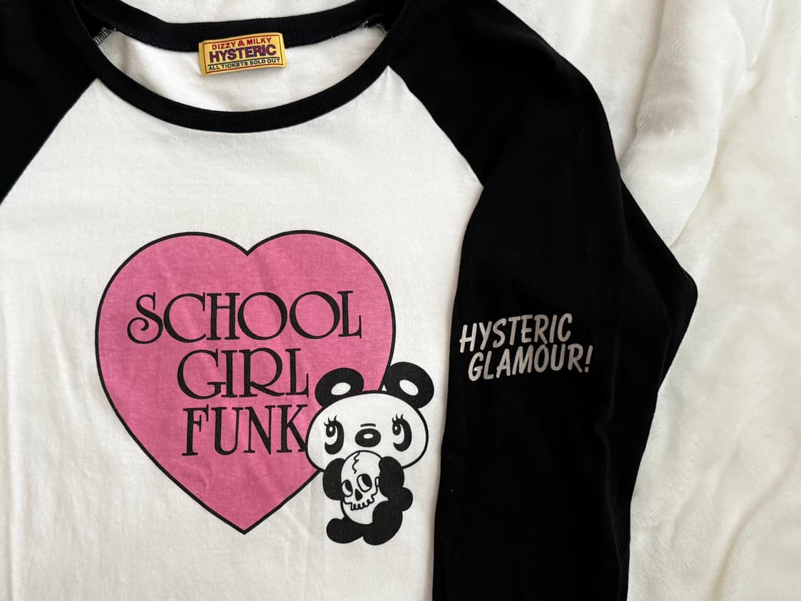 히스테릭 글래머 나그랑 7부 슬리브 상품이미지1