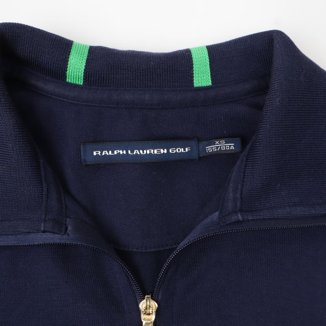 랄프로렌 우먼스 네이비 하프집업 코튼 니트 상품이미지8
