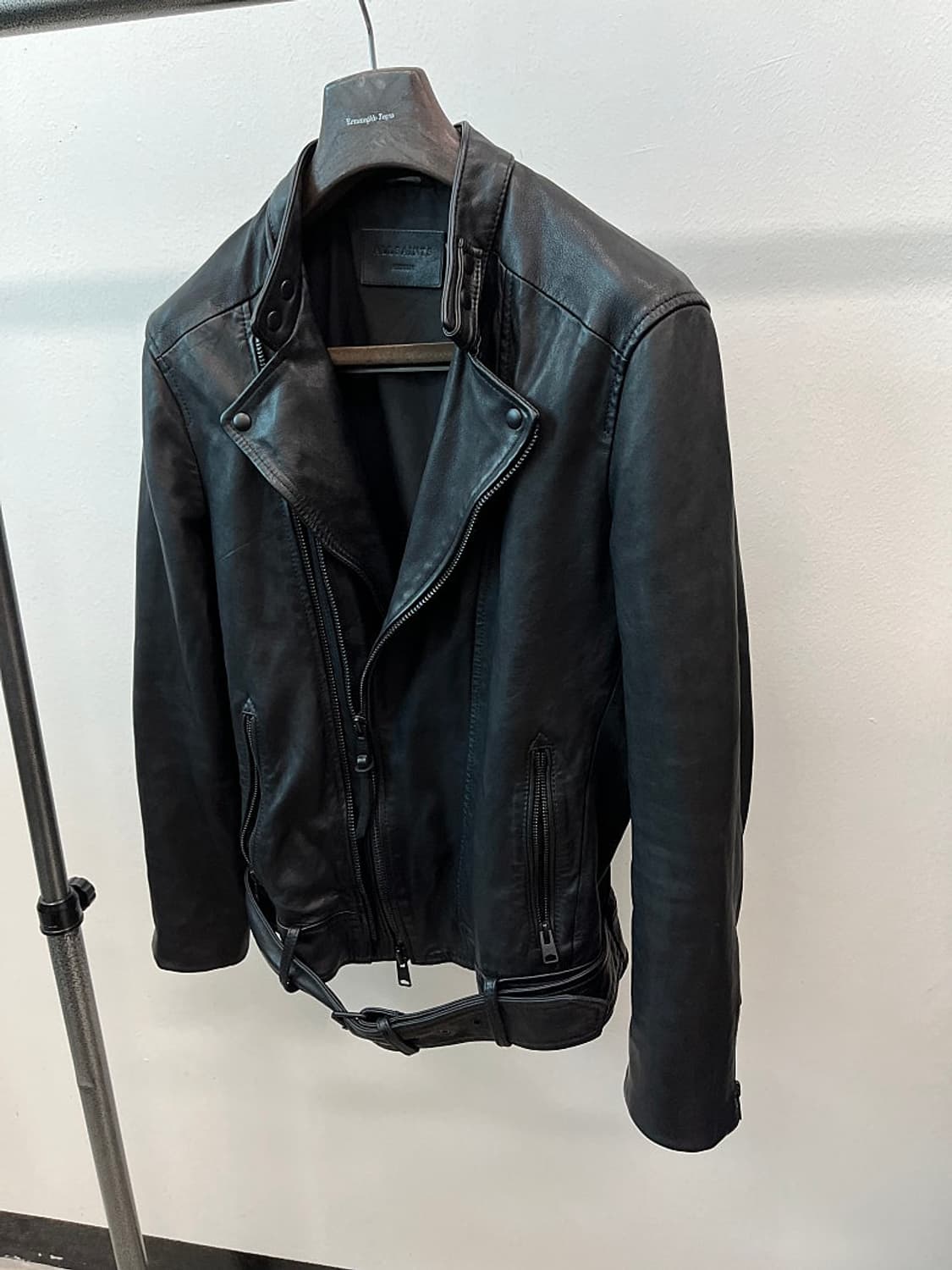 100) 올세인츠 라이더 가죽자켓  상품이미지3