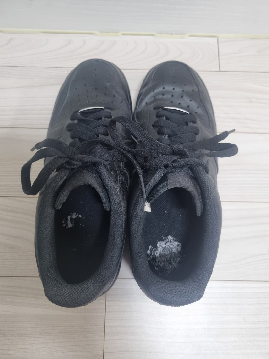 (275)나이키 에어포스 블랙 상품이미지7